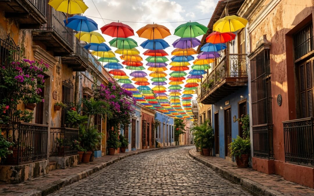 Umbrella Street: History and Tourist Appeal