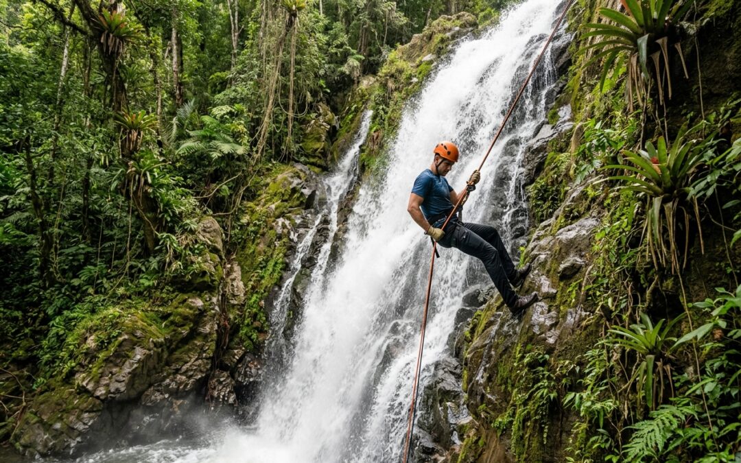 Rappelling: Rope Descent